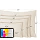 thumbnail image 4 of Almohada de trigo sarraceno LOFE Organic tamaño queen con loft ajustable, 4 of 8