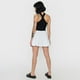 thumbnail image 3 of Falda Mujer Short Tableado Ecru Corona, 3 of 5