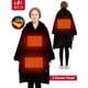 thumbnail image 2 of Sudadera con capucha y manta portátil con calefacción eléctrica KFUBUO, 2 of 7