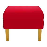 Bodevir - Pouf Sky 1C Felpa 01 Rojo