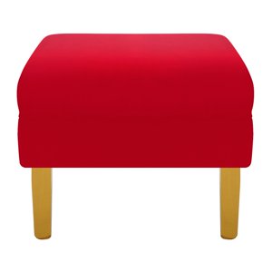 Bodevir - Pouf Sky 1C Felpa 01 Rojo