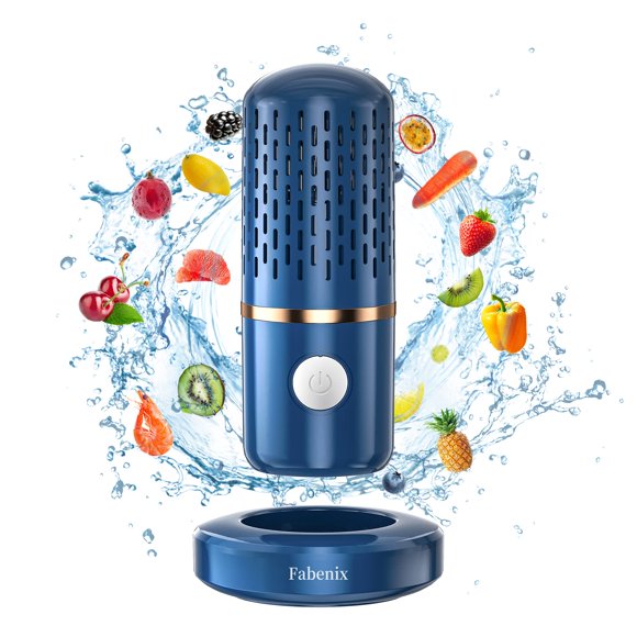 Purificador de alimentos Fabenix USB inalámbrico azul mediano