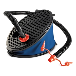 Genérico - Inflador De Pie Con 3 Boquillas Intex Negro