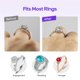 thumbnail image 4 of Set de 12 Ajustadores de Anillos Yaogniy Invisible TPU 2‑6 mm, 4 of 6