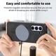 thumbnail image 4 of Magnetic Slim Case for Samsung Galaxy Z Fold 6 with Camera Guard & Anti-Scratch Back Black, 4 of 6
