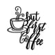 thumbnail image 3 of Cartel De Pared De Café Taza De Café Decoración De Pared Para Cocina Cafetería, 3 of 3