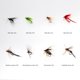 thumbnail image 4 of Kit de moscas para pesca con mosca BASSDASH, surtido, 64 unidades, con caja, 4 of 7