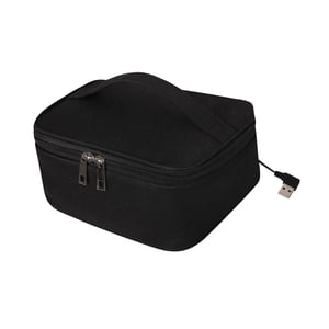 Bothyi - Fiambrera Eléctrica Con Calefacción Usb, Tela Oxford, Calentador De Almuerzo, Bolsa Para Camping, Coche, Negro
