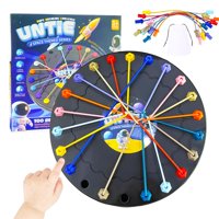 Rqamrcu - Juego De Desenredar Cuerdas Brainy Knots Para La Interacción Familiar