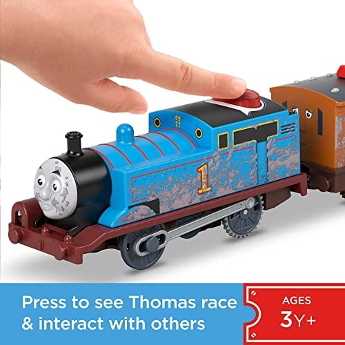 Thomas & Friends Talking Thomas, Tren De Juguete Motorizado A Batería Con Sonidos De Perso