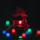 thumbnail image 3 of Guirnalda Solar Navidad 4m 20 Led Renos Arbolitos Multicolor, 3 of 9