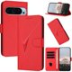thumbnail image 1 of Funda Cartera Fibra de Carbono para Google Pixel 9 con Soporte y Cierre Magnético Rojo, 1 of 6