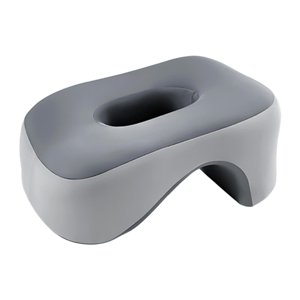 Bothyi - Almohada De Espuma Viscoelástica Para La Siesta En La Oficina, Para El Almuerzo Escolar, Para Estudiantes, Gris Claro Y Oscuro