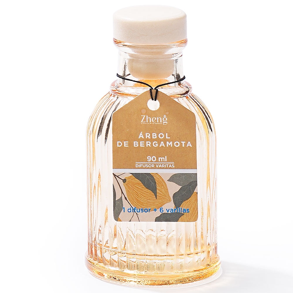 Difusores De Varillas Zheng Jardi Serie 90ml Aromas Ambienta Árbol De Bergamota Aromatizador