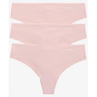 Pack De 3 Bragas Calvin Klein Invisibles Sin Costuras