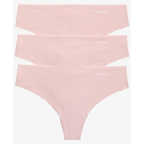 Pack De 3 Bragas Calvin Klein Invisibles Sin Costuras