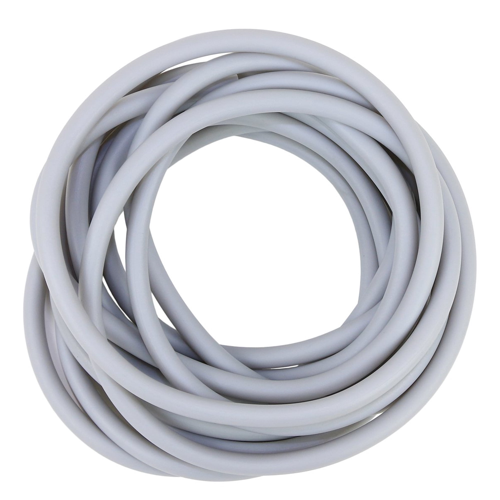 Tubo De Ejercicio Cando 10-5716, Sin Látex, Plateado, Xx-heavy, 7,6 M