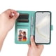 thumbnail image 3 of Funda tipo cartera FOXDOCK para Huawei Nova 11 Pro , diseño girasol en relieve, cuero PU, cierre magnético, soporte y tarjetero, 3 of 5
