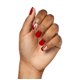 thumbnail image 5 of Las uñas prensadas impresionan «infinitamente» con forma ovalada de color rojo medio, 5 of 9