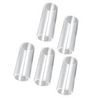 Bothyi - 5X Botellas Deslizantes Transparentes Para Accesorios De Guitarra Eléctrica Acústica Diy