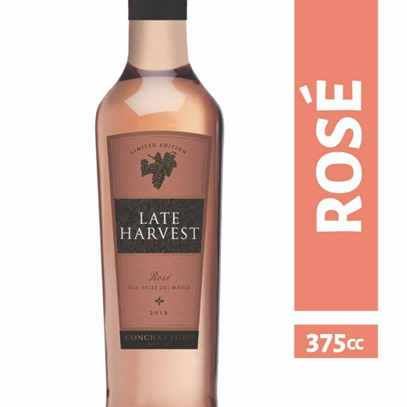 Vino Late Harvest Rosé 12,5° Botella, 375 ml