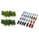 thumbnail image 5 of 50 Piezas De Modelos De Coches Pintados Y Dise?o De Tren De Construcción De árboles Modelo Escala Z 1:200, 5 of 5