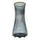 thumbnail image 2 of Florero Jarrón De Vidrio Cristal Con Borde Dorado negro, 2 of 4