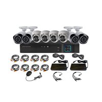 Vipa - Kit 8 Cámaras De Seguridad Mixto Hd 1Mp - M80L