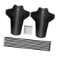 thumbnail image 4 of 2 uds guardabarros de bicicleta suministros accesorios de fácil instalación guardabarros delanteros traseros de bicicleta para bicicleta de carretera, 4 of 5