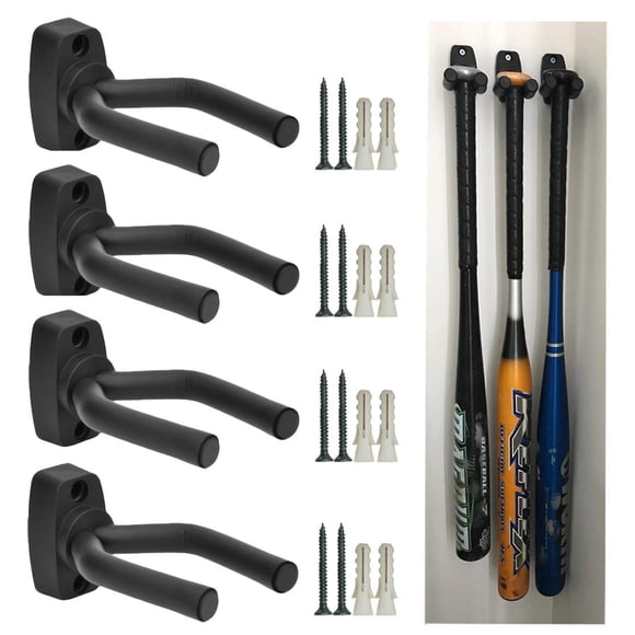 Soporte para Bates CACTIYE Montaje Vertical en Pared - Pack de 4, Negro
