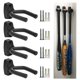 thumbnail image 1 of Soporte para Bates CACTIYE Montaje Vertical en Pared - Pack de 4, Negro, 1 of 3