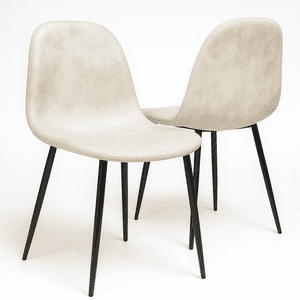 Oh! Mi Hogar ® - Pack De 2 Sillas Eames Ecocuero Pn