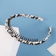thumbnail image 3 of Diadema con peine, 3 unidades de diademas con estampado de leopardo para mujer, diademas de plástico con aro para el pelo, accesorios antideslizantes de moda para peinar el cabello., 3 of 7