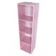 thumbnail image 1 of Librero Vertical Multifuncional Repisa 4 Nieveles - Rosado, 1 of 3