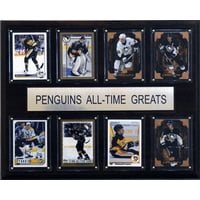 Placa C&I Collectables De Los Pittsburgh Penguins De Todos Los Tiempos De La Nhl