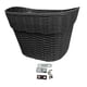 thumbnail image 3 of Cesta Para Bicicleta Durable Imitación De Ratán Desmontable Estilo Retro Manillar Cesta Grande Negro, 3 of 5