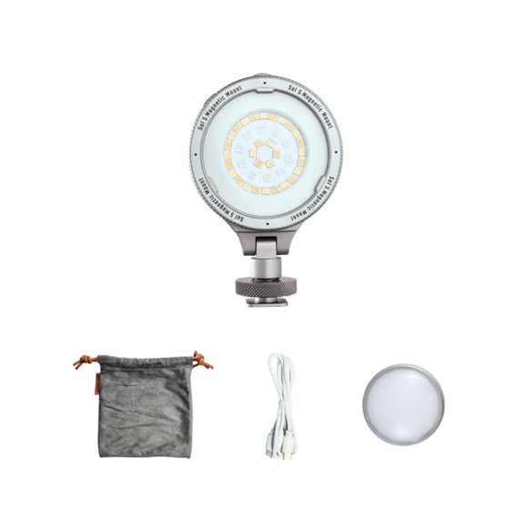 Kit De Luces Para Cámara Adaptador Sol 5 Spectra Cold Shoe