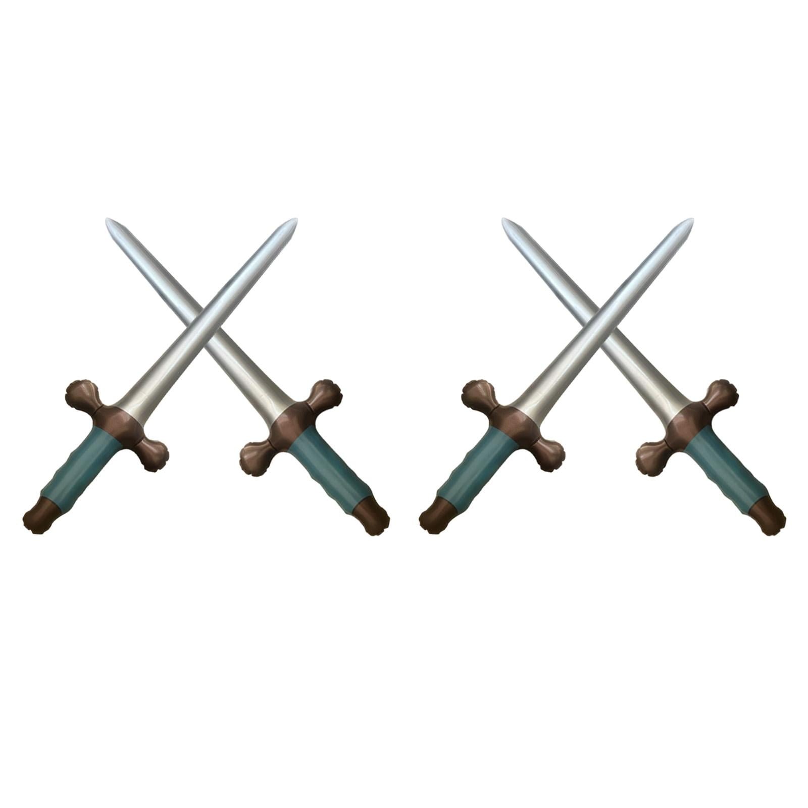 Bothyi - 4x Espada Inflable Para Juegos De Rol, Recuerdos De Fiesta Para Eventos, Festivales, Carnaval