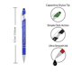 thumbnail image 2 of Bolígrafos Express Pencils con Stylus, 12 pzas, Azul, Personalizables, 2 of 6
