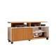 thumbnail image 1 of Rack Tv 52 Topazio Canbli Canela - Blanco, 1 of 4