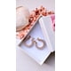 thumbnail image 2 of Argollas Bote Hoop Perlas Chunky Chapadas Oro 18kl, 2 of 3