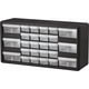 thumbnail image 1 of Gabinete organizador con cajones Akro-Mils de 26 cajones, 51 x 15 x 25 cm, negro, 1 of 9