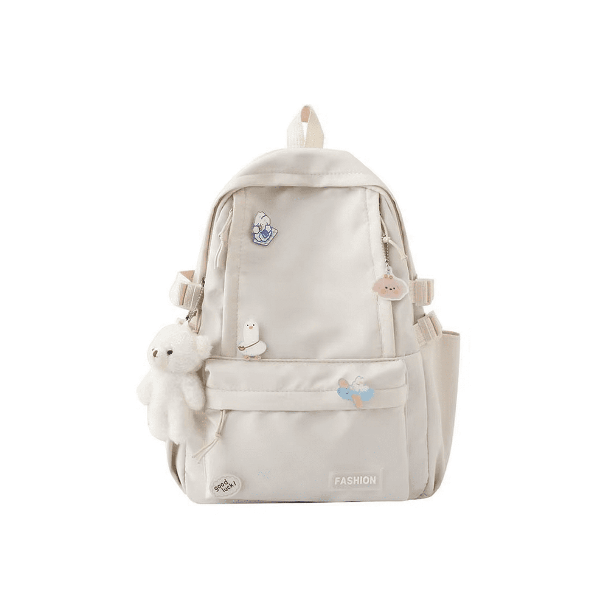 Mochila Kawai Escolar Blanco