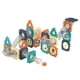 thumbnail image 5 of Building Block Marble Run Toy Constructions Maze Block Toy Para Preescolar 66pcs, 5 of 5