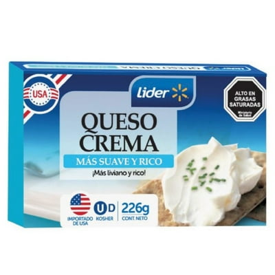 Queso Crema Light Untable 226 G Lider