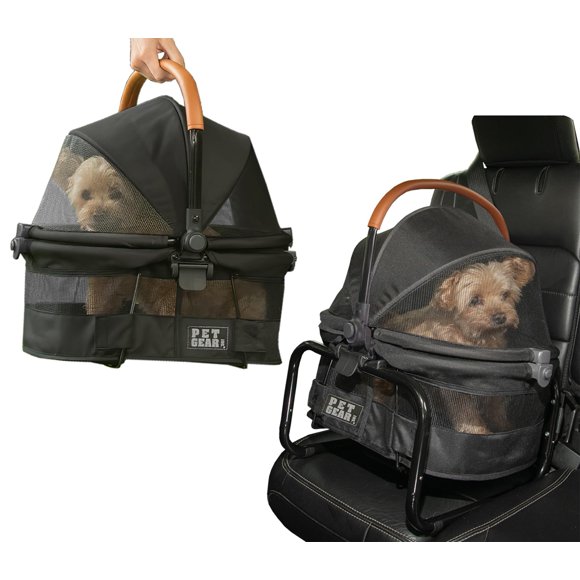 Pet Gear Asiento para Mascotas 39 cm Carbón Oscuro Sin Cremallera