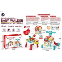 Genérico - Andador Caminador Y Mesa Multifuncion Para Bebel, Unisex