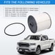 thumbnail image 4 of Filtro de combustible CARMOCAR 68436631AA con separador de agua de alto rendimiento, 4 of 7
