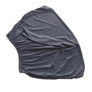 Magideal - Funda Elástica Para Cabecera De Cama, Funda Para Cabecera De Cama Cuadrada Pequeña De Jacquard, Funda Protectora A Prueba De Polvo Para Decoración De Darl Gris