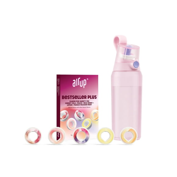 Botella air up 765 ml Rosa Cobalto con 5 cápsulas de aroma